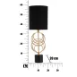 LAMPA STOŁOWA CIRCLY Ø 20X58,5 cm